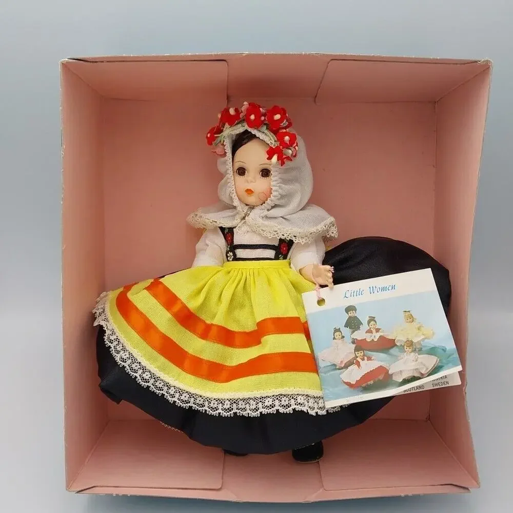Vtg MADAME ALEXANDER Doll GREECE #565 NNPW 1981 8